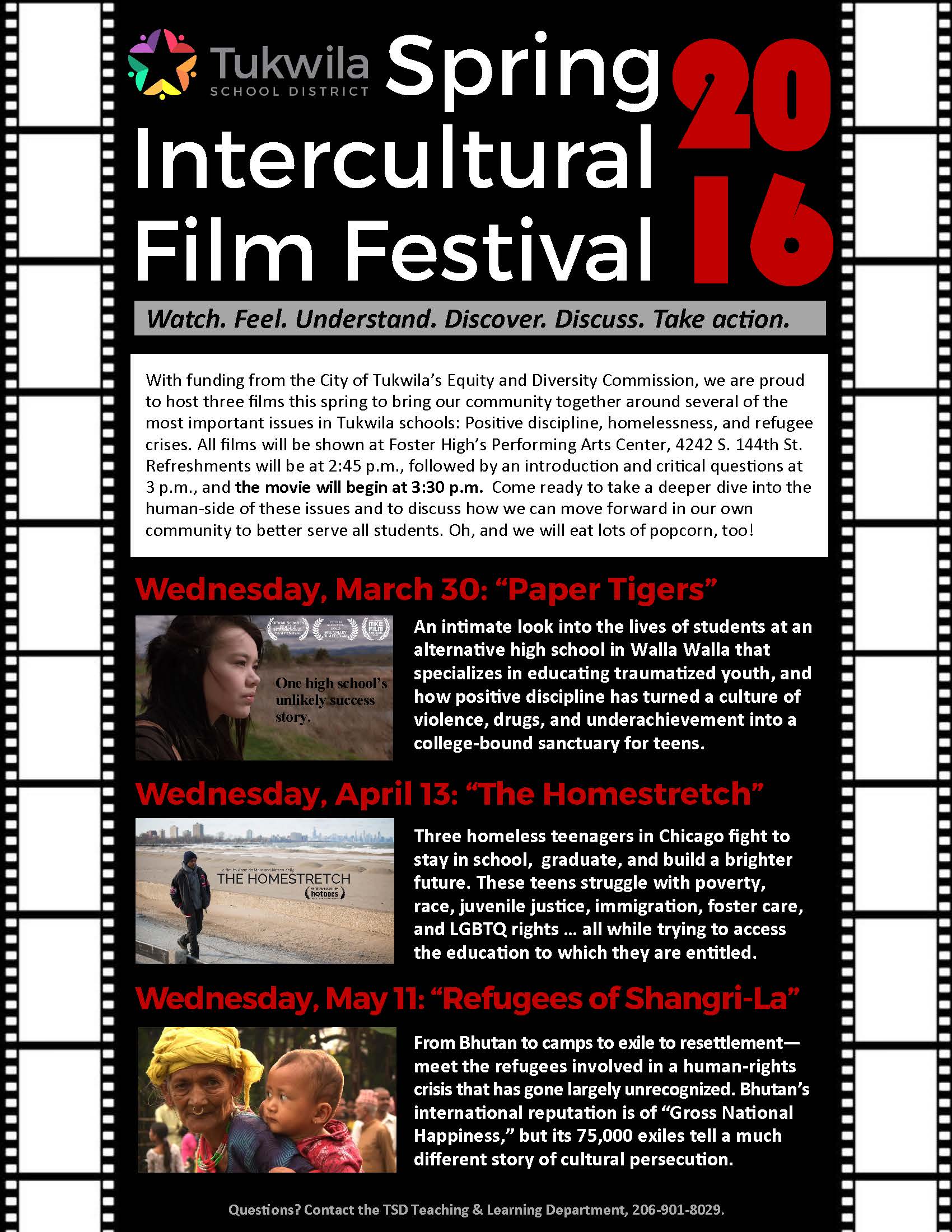 2016 Spring Intercultural Film Festival